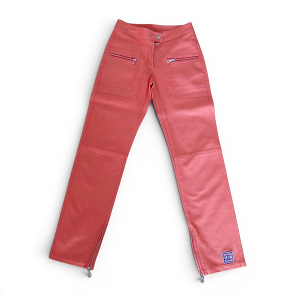 Chanel 2002 Sports Line Zipped detailed Pants