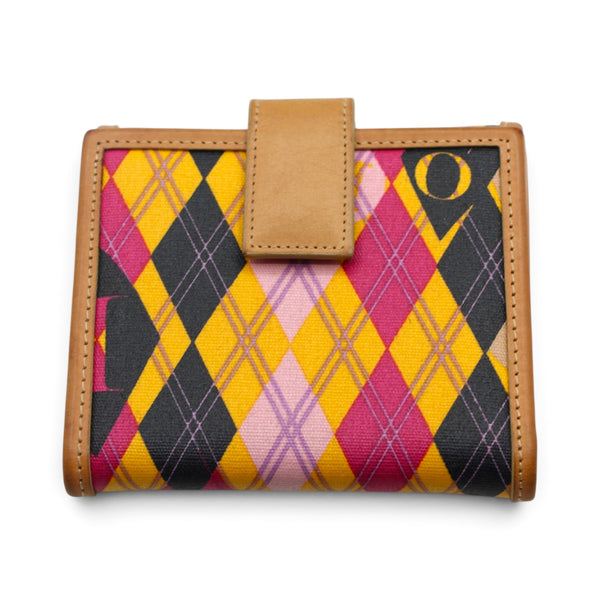 Christian Dior 2004 Golfer Harlequin Wallet