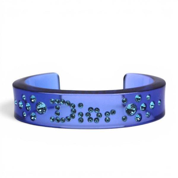 Christian Dior Lucite Cuff Bracelet