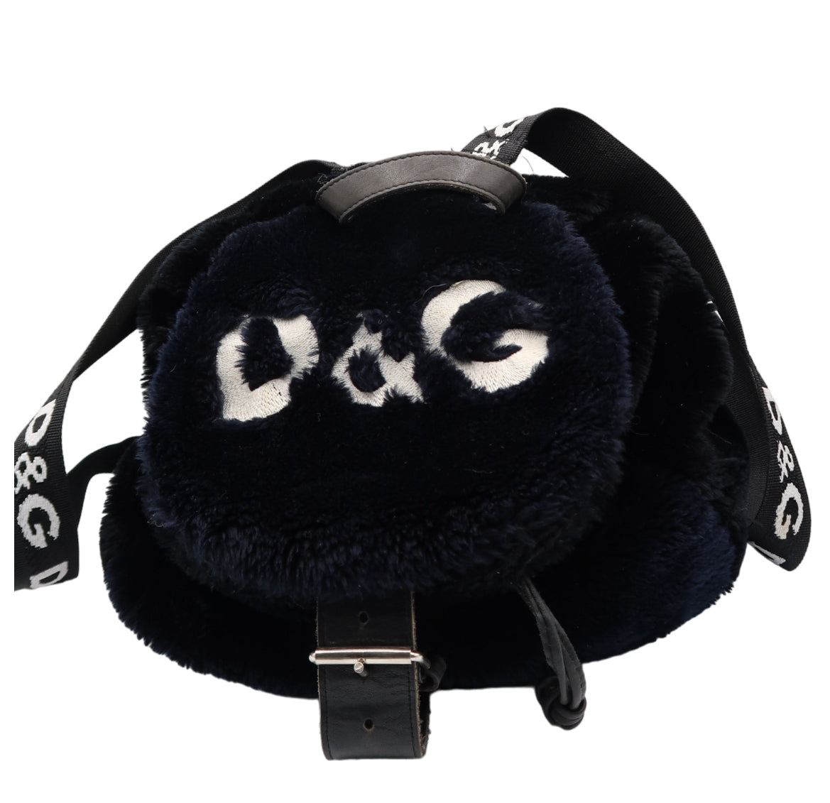 Dolce & Gabbana Faux Fur Backpack