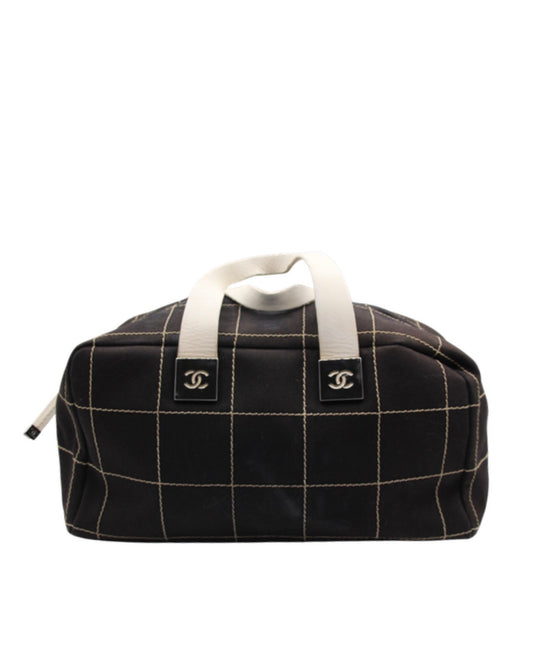 Chanel Choco Bar Boston Bag