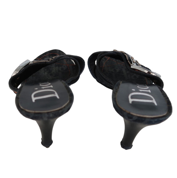 Christian Dior "Remove Before Flight"
Monogram Denim Heels