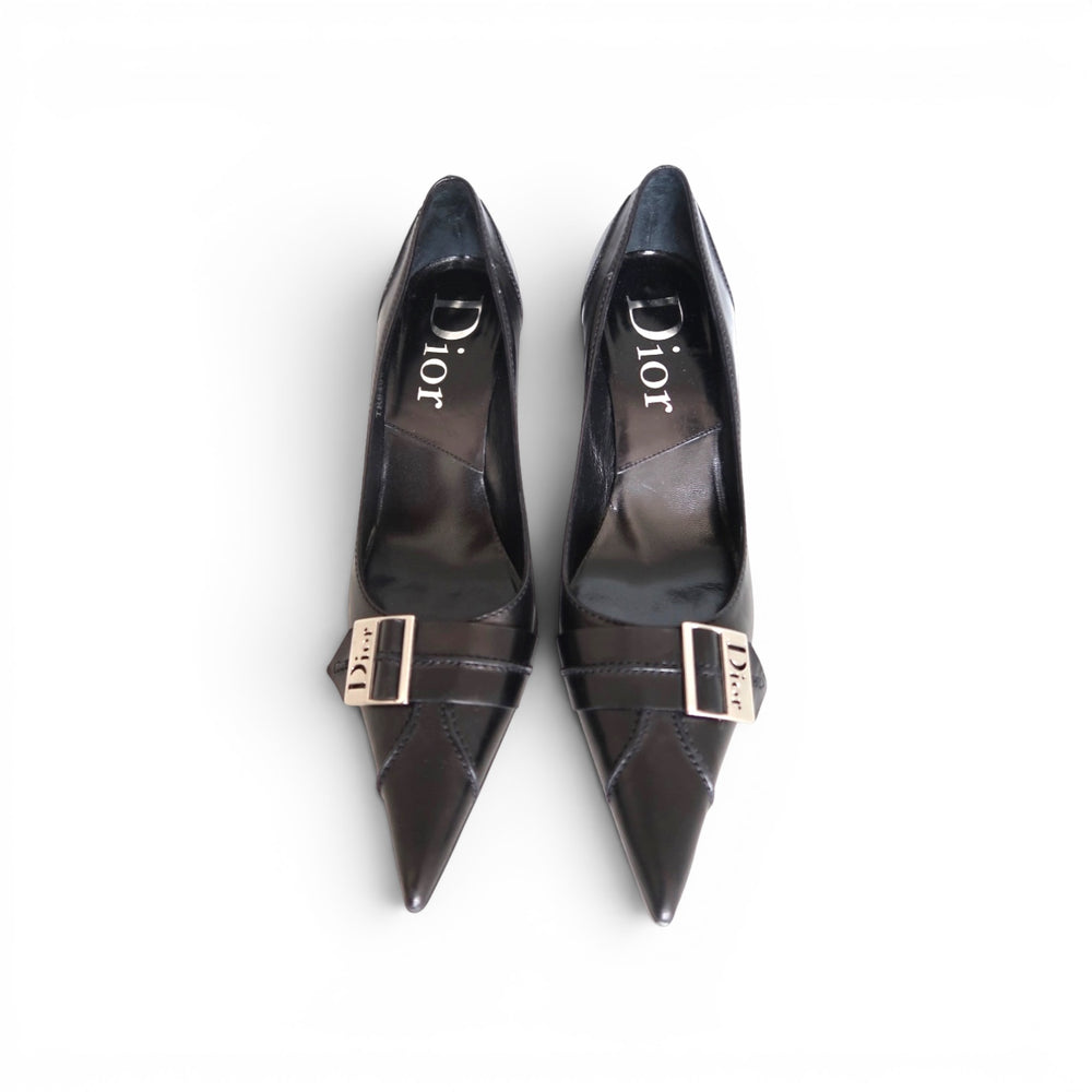 Christian Dior Black Vintage Heels