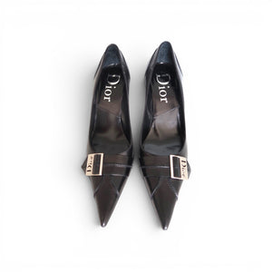 Christian Dior Black Vintage Heels
