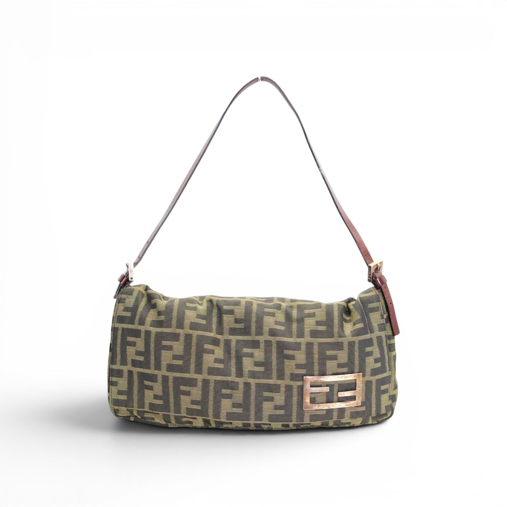 Fendi Zucca Baguette handbag