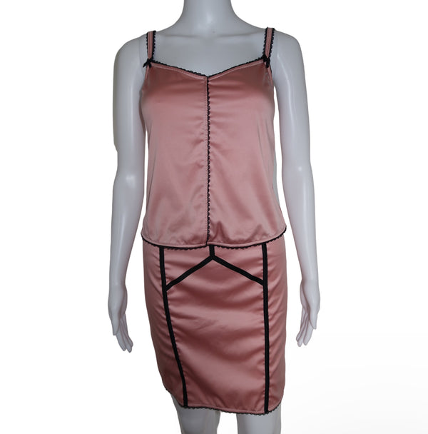Christian Dior  2002 Slip Bustier Top & Skirt