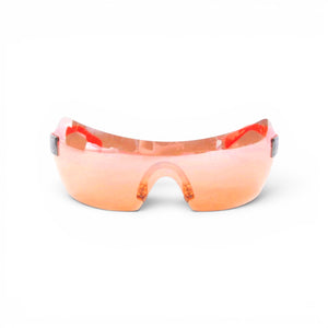 Chanel Clear Orange Rimless Sunglasses