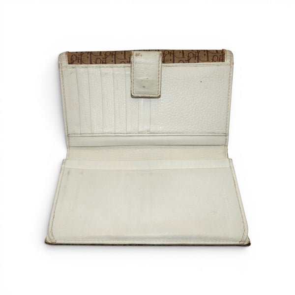 Christian Dior 2005 Diorimisso Pattern Continental Wallet