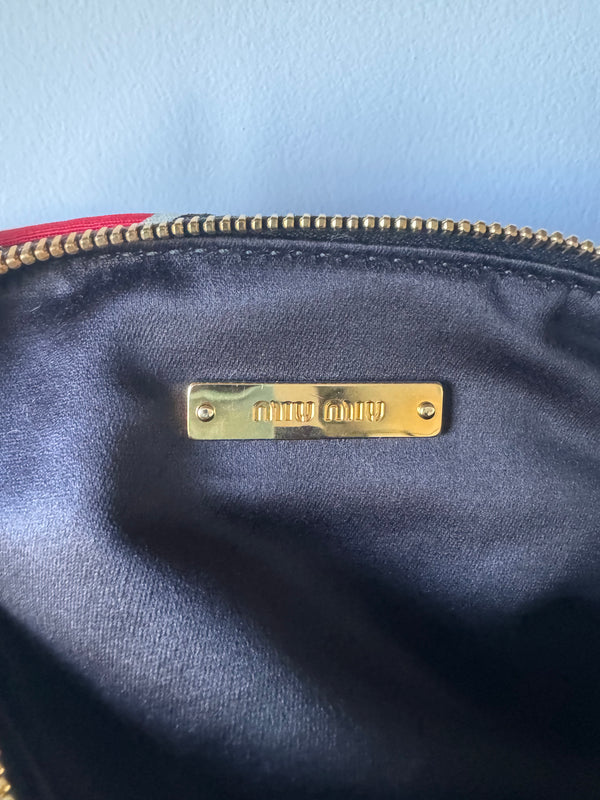 Miu Miu Nylon Clutch Pouch