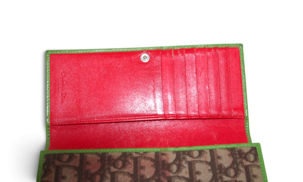 Christian Dior Rasta Trotter Wallet
