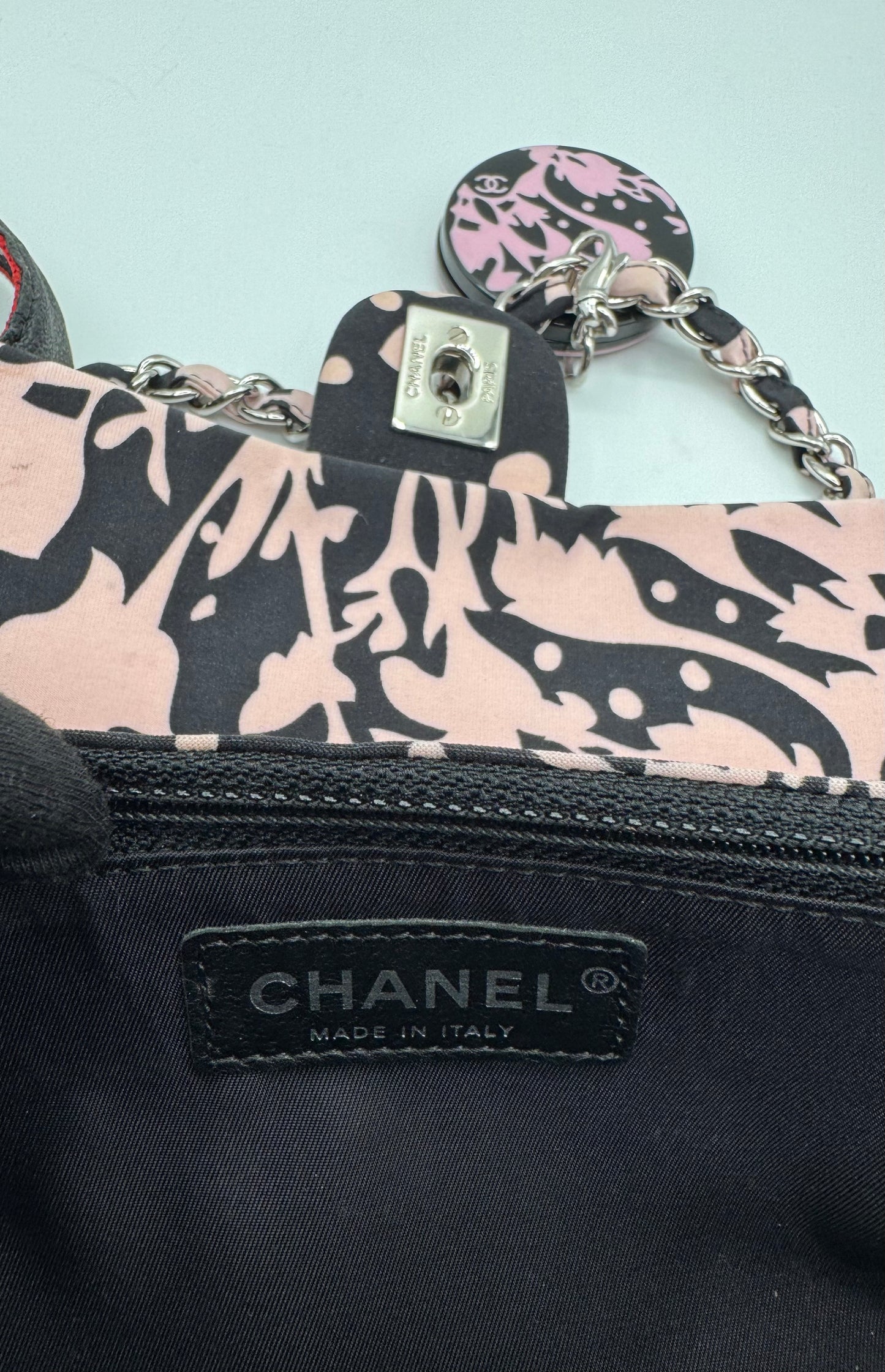 Chanel East West Flap Bag