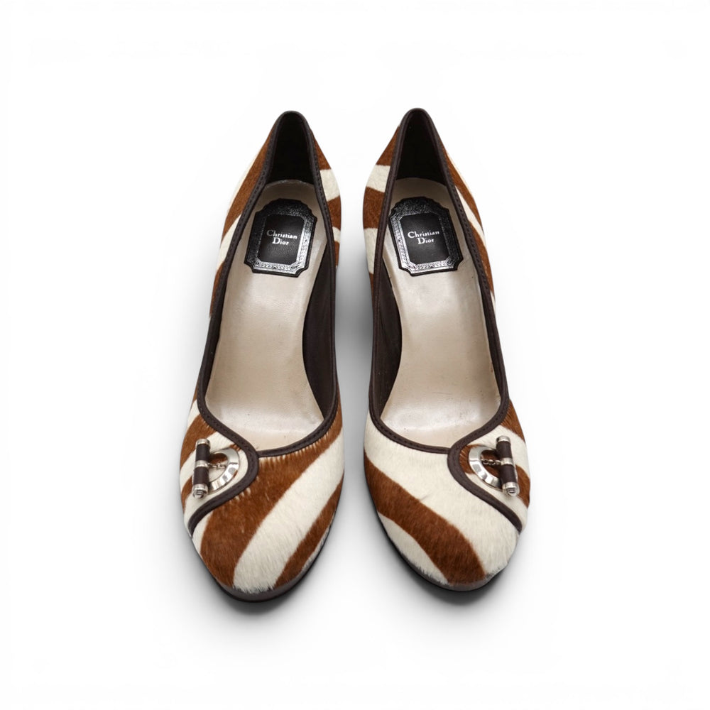 Christian Dior Ponyhair Heels