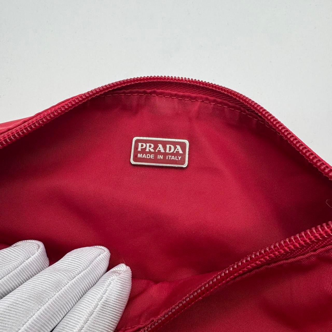 Prada Tessuto Mini Pochette Shoulder Bag