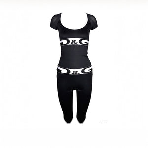 Dolce & Gabbana “D&G” T-Shirt and Leggings Set