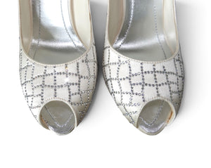 Rene Caovilla peep-toe Heels