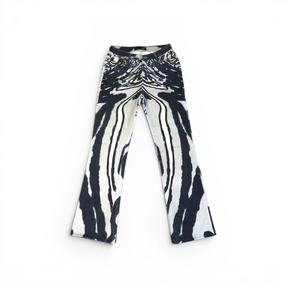 Roberto Cavalli Zebra Striped Pants