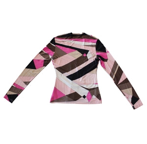 Emilio Pucci Long Sleeve Blouse