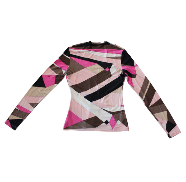Emilio Pucci Long Sleeve Blouse