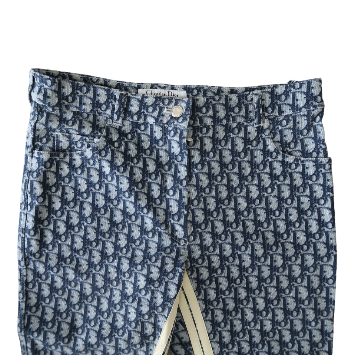 Christian Dior 2001 Navy Diormisso Pants
