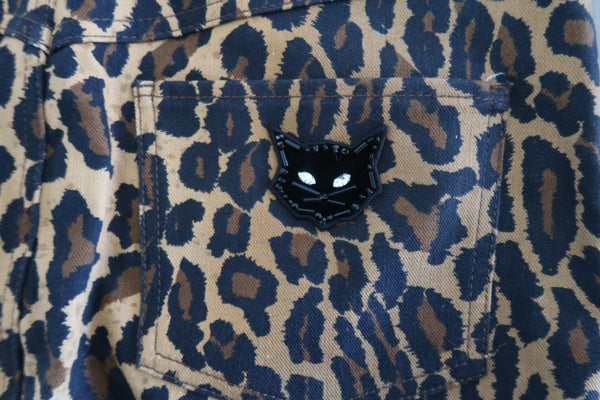 Miu Miu Leopard Mini Skirt