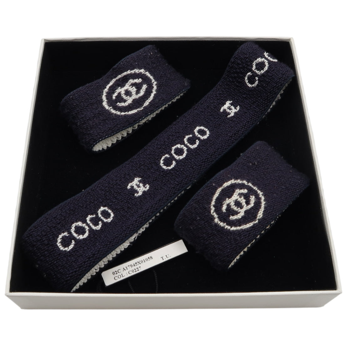 Chanel Sweatband Set