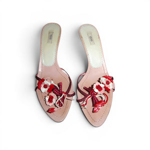 Prada 2002 Floral Heels