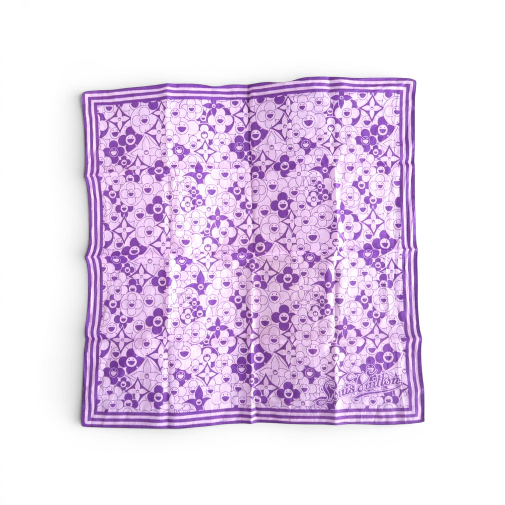 Louis Vuitton  Takashi Murakami Blossom  Scarf