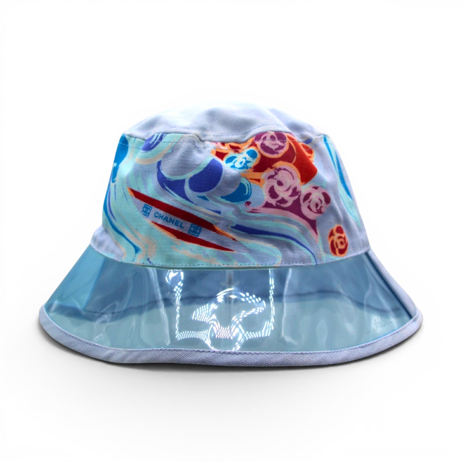 CHANEL カメリアハット Chanel Sports Line Surf Camellia Bucket Hat