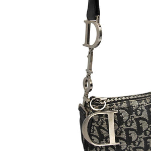 Christian Dior Charm Pochette Diorissimo Canvas Shoulder Bag