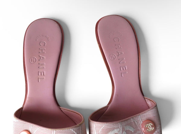 Chanel Coco Mark Travel Line SS 04 Heels