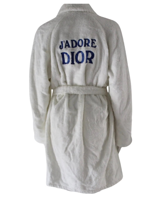 Christian Dior Terrycloth Bathrobe