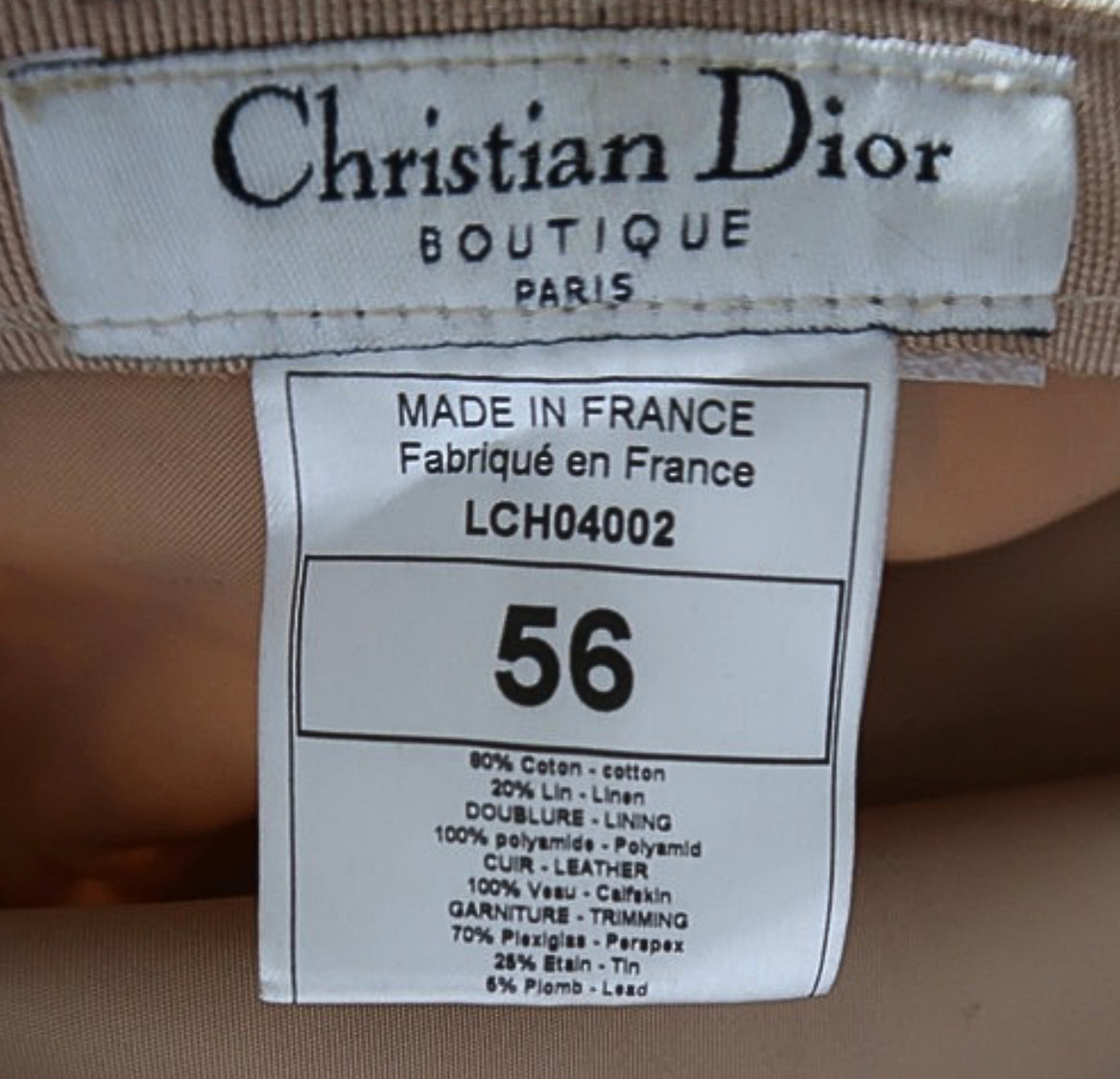 Christian Dior Diorimisso Beret