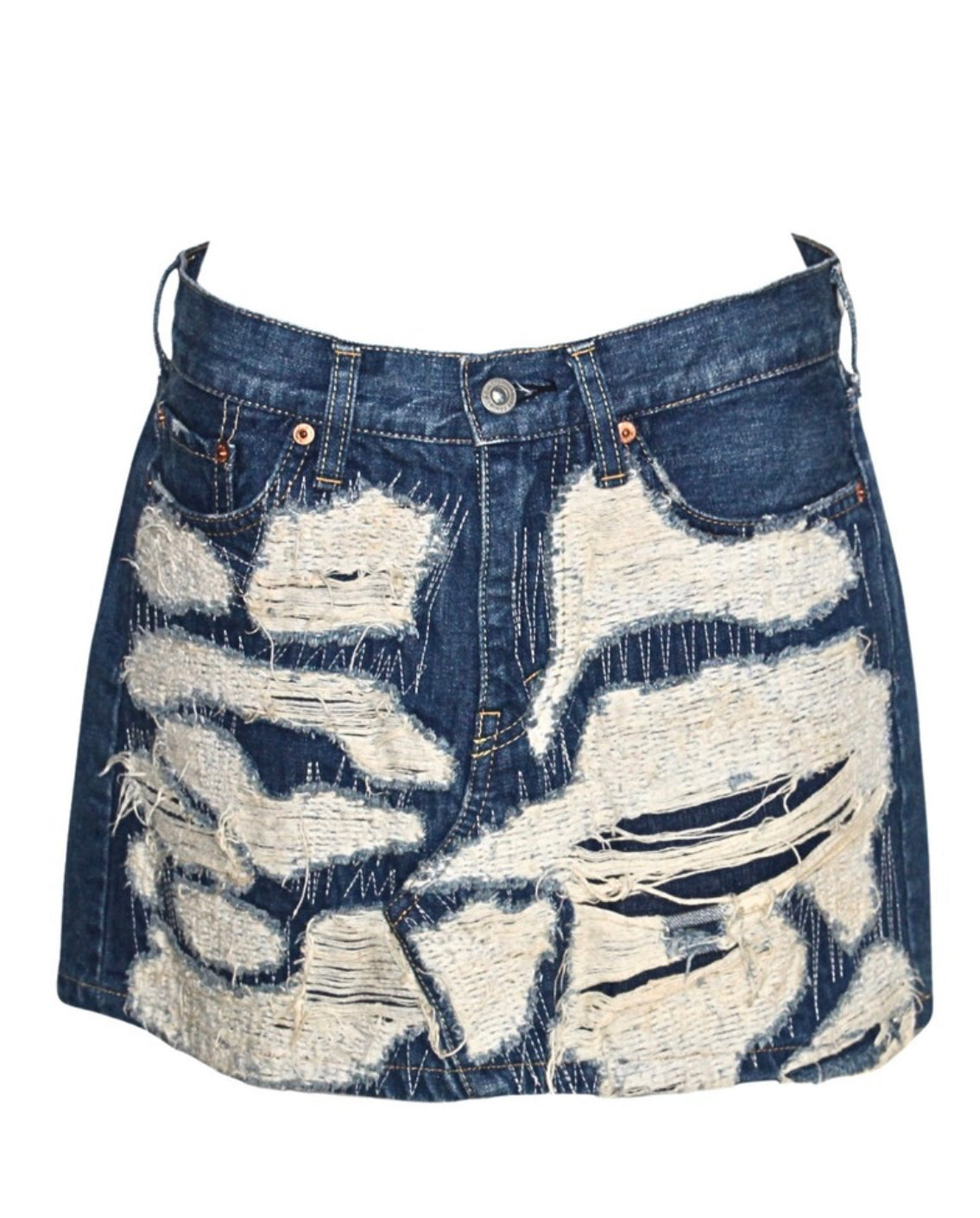 Junya Watanabe Comme Des Garçon Mini-Skirt