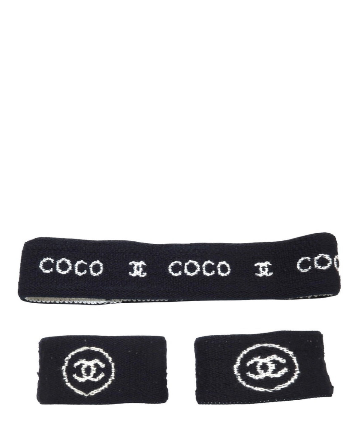 Chanel Sweatband Set