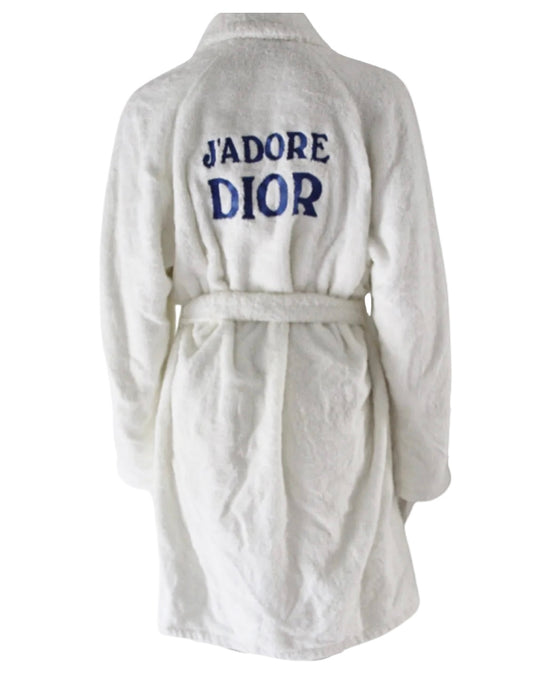 Christian Dior Terrycloth Bathrobe