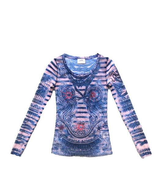 Jean Paul Gaultier Lindex Mesh Top