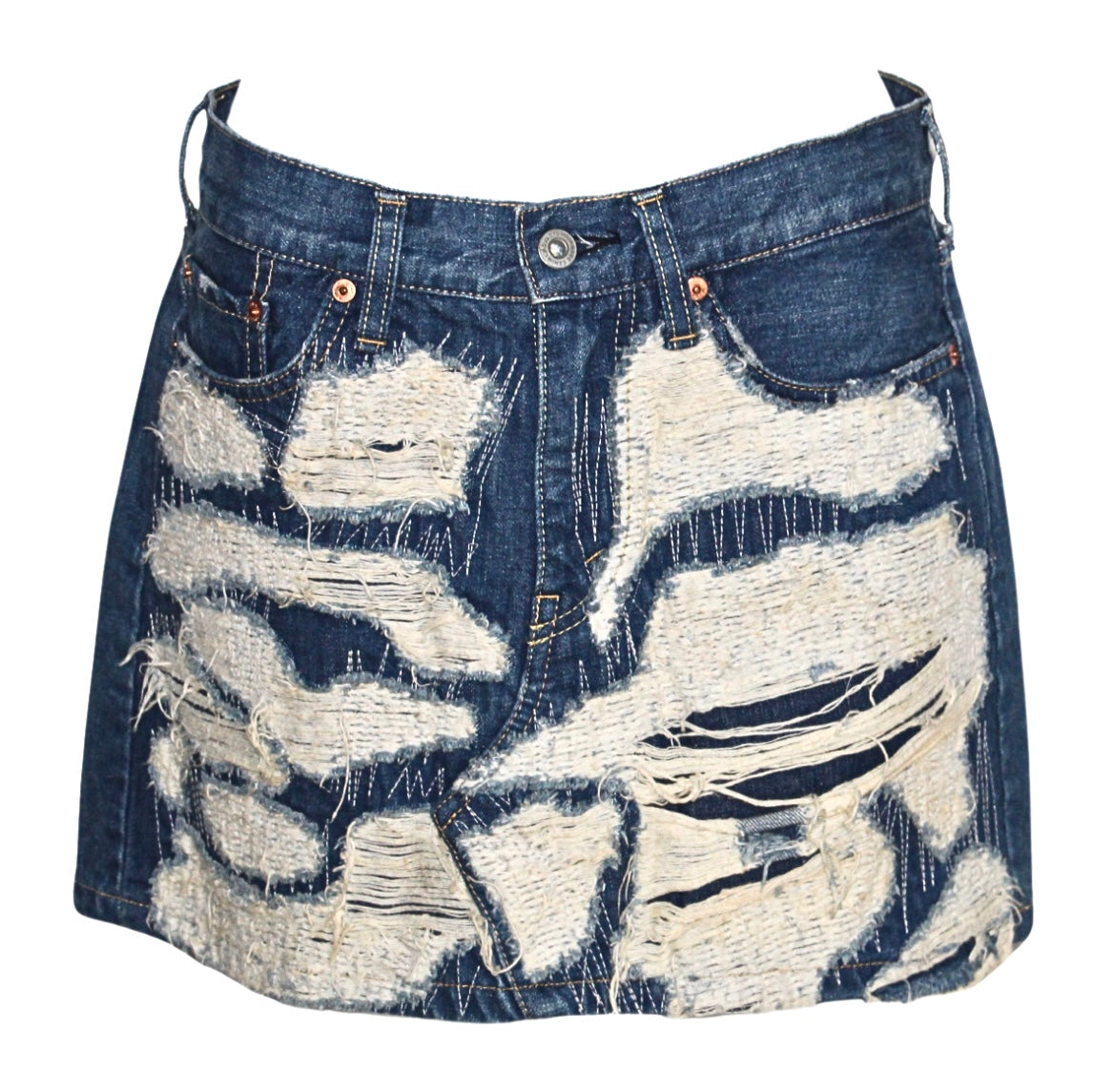 Junya Watanabe Comme Des Garçon Mini-Skirt