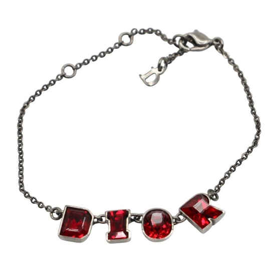 Christian Dior Red Crystal Bracelet