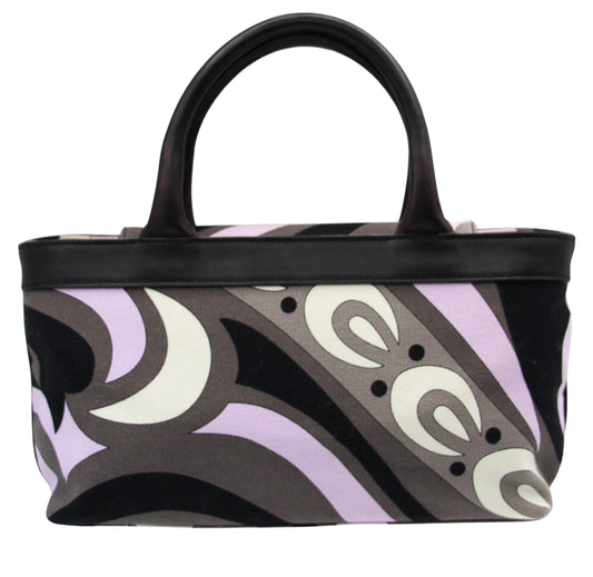 Emilio Pucci Canvas Tote Bag