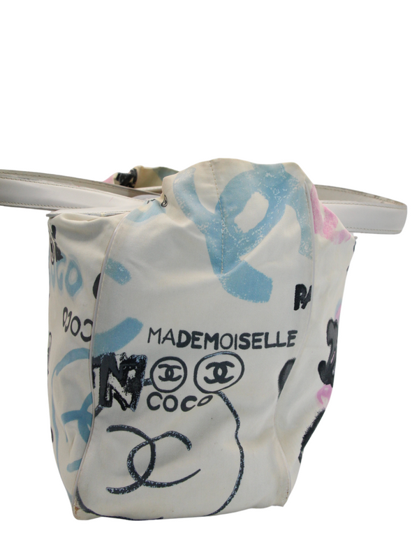 Chanel New Travel Line PM Hawaii Limited Tote Bag