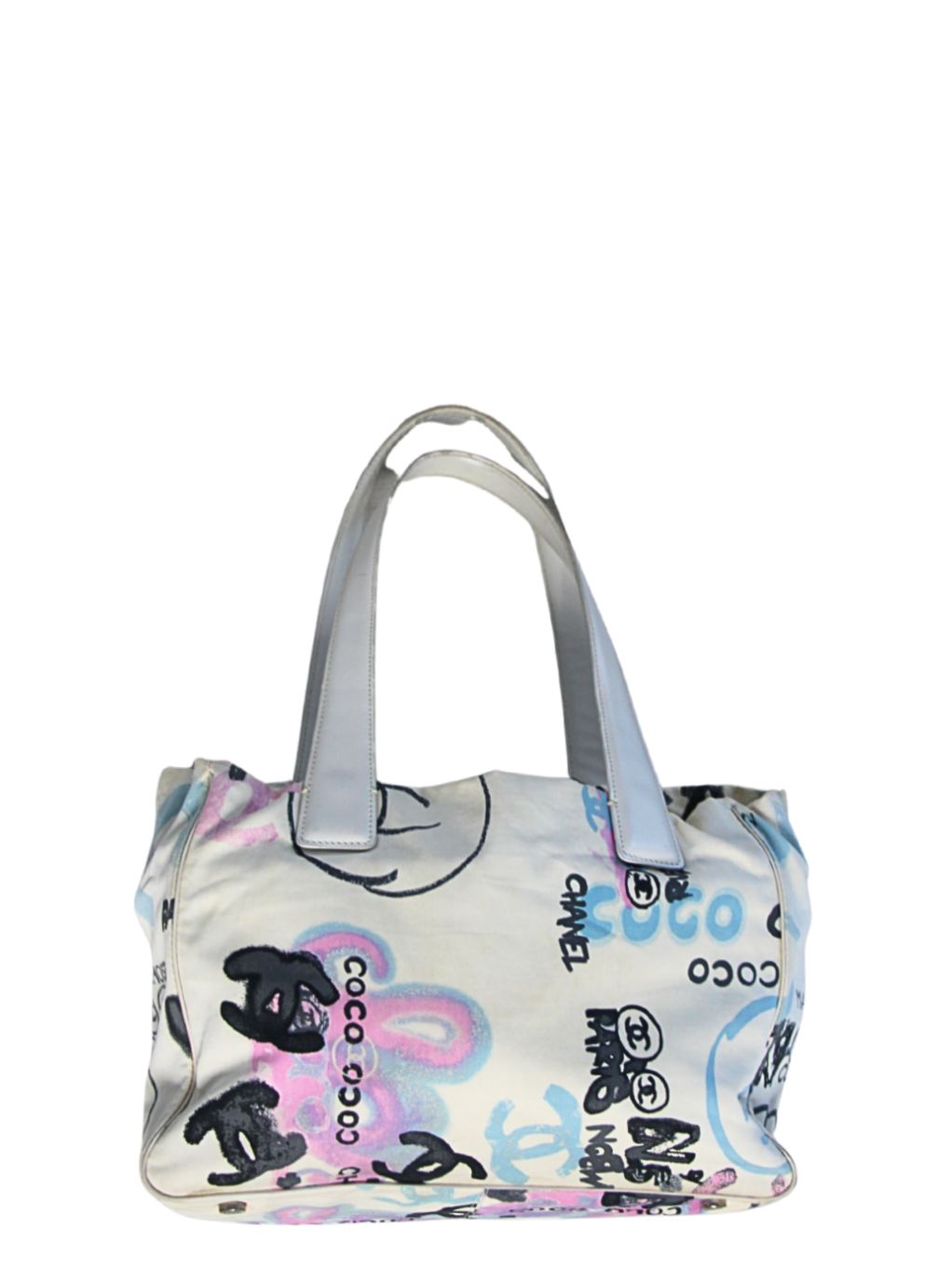 Chanel New Travel Line PM Hawaii Limited Tote Bag