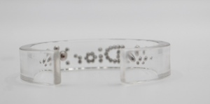 Christian Dior Lucite Cuff Bracelet