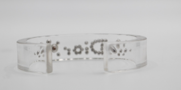 Christian Dior Lucite Cuff Bracelet