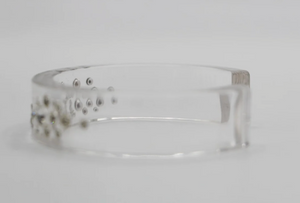 Christian Dior Lucite Cuff Bracelet
