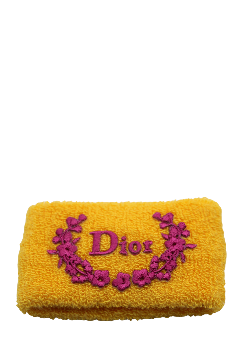 Christian Dior Terry Cloth Wristband