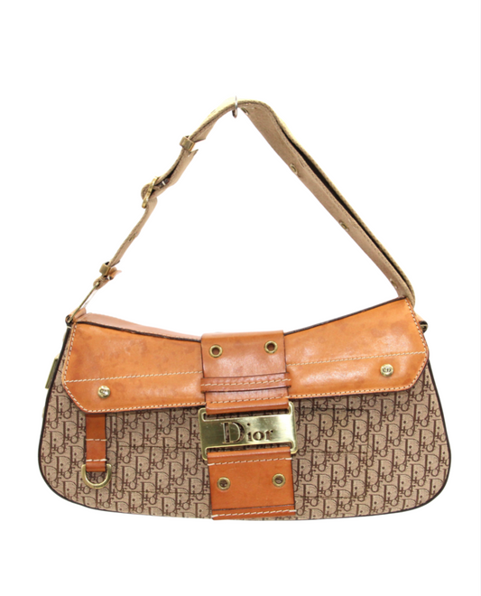 Christian Dior 2002  Leather Street Chic Columbus Bag