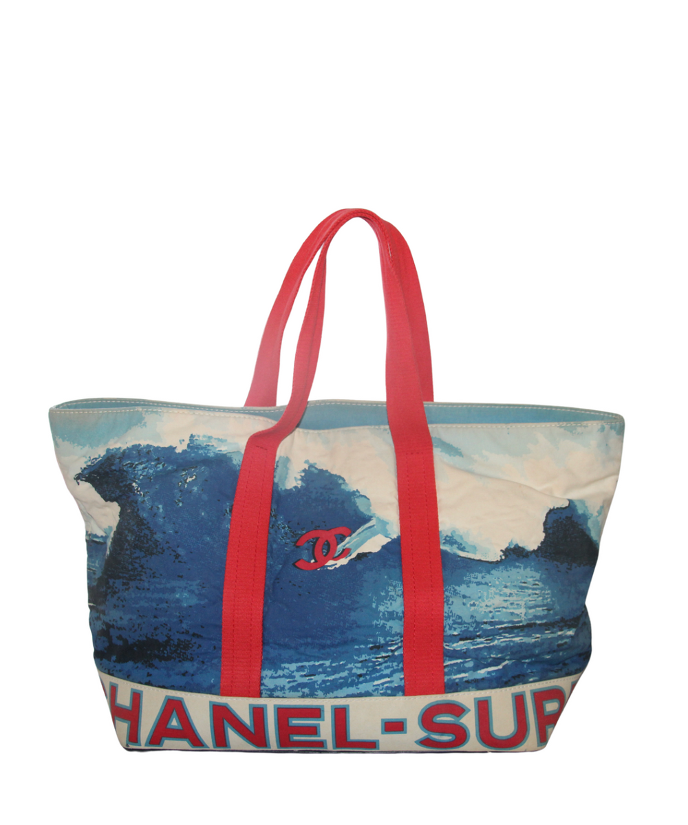 Chanel Surf Line Tote Bag