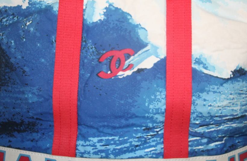 Chanel Surf Line Tote Bag