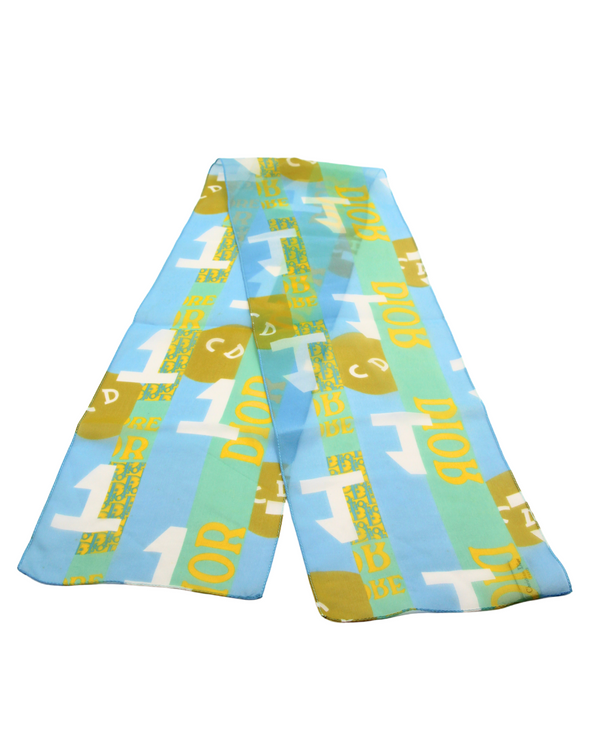 Christian Dior 2005 Silk Neck Scarf
