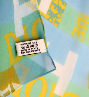 Christian Dior 2005 Silk Neck Scarf